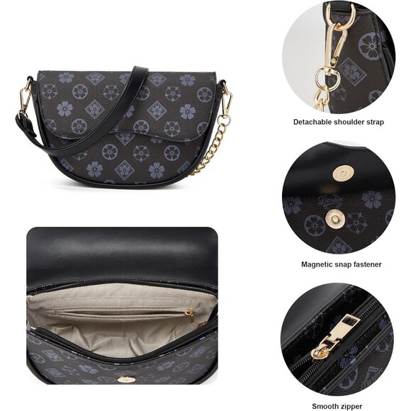 Fashionable 3-Bag Set: Large Tote, Hobo & Purse - Perfect for All Occasions - Picture 6 of 6